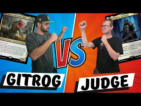 Gitrog the ravenous ride VS Judge, magister Gabranth. Fast turns EDH Gameplay