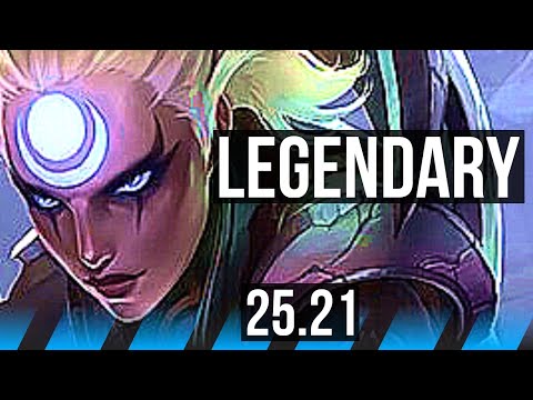 DIANA vs AMBESSA (MID) | 10/1/1, Legendary | KR Master | 25.21