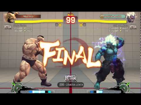 Diego Floripa (Zangief) vs SOA M_Kaos (Oni) - USF4 Ranked Match