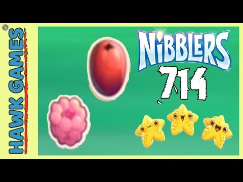 Fruit Nibblers Level 714 - 3 Stars Walkthrough, No Boosters