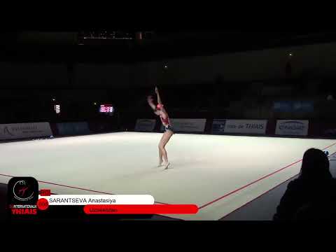 SARANTSEVA Anastasiya (UZB) BALL 26,684 - GP Thiais 2025
