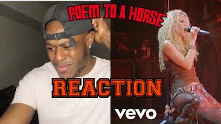 Shakira - Poem to a Horse (from Live &amp; Off the Record) REACTION!