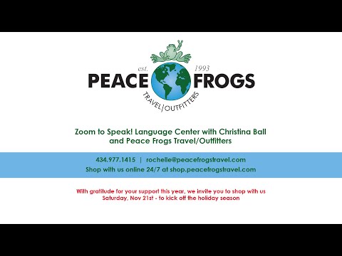 Zoom to Speak! Language Center with Christina Ball