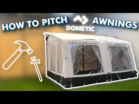 How to Pitch a Dometic Awning Like a PRO! (Beginner Pitching Guide)