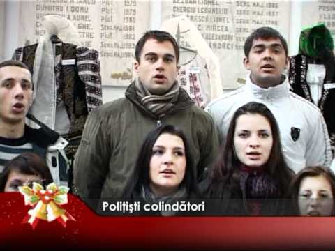 Poliţişti colindători