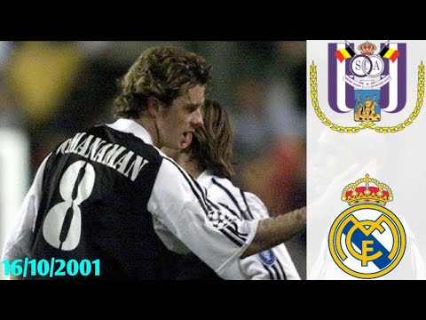 Anderlecht vs Real Madrid 16/10/2001 ● UCL 2001/2002 (First group stage, group A, M8)