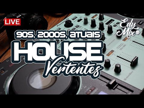 LIVE AO VIVO: HOUSE VERTENTES  90s, 2000s e ATUAIS | No COMANDO das MIXAGENS DJ Edy Mix.
