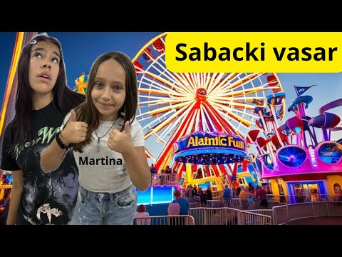 Martina se uplasila na rolerkosteru