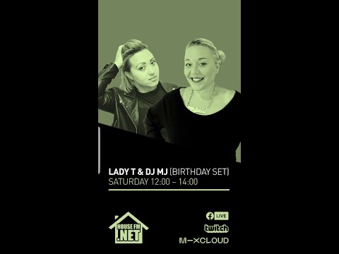 DJ MJ b2b with DJ LADY T - LIVE for HOUSE FM.NET