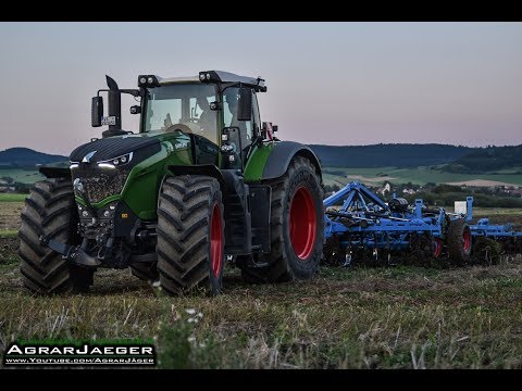 Fendt 1050 mit Lemken 6 Meter Grubber in Action Dji Phantom 4