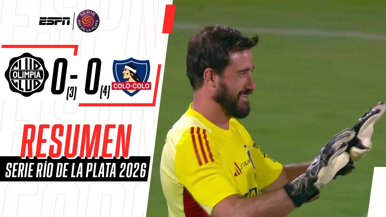 DE PAUL FIGURA EN LOS PENALES Y TRIUNFO AMISTOSO PARA COLO-COLO | Olimpia 0-0 Colo-Colo | RESUMEN