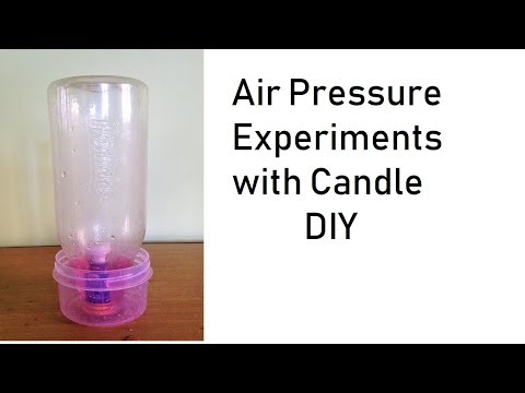 Balloon Powered Water Pump Air Pressure Science Experiment Science fair project