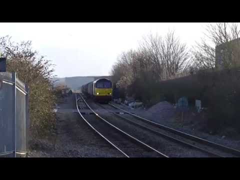 COLAS 60085  tilbury to Llanwern steel train
