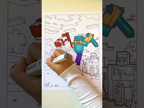 Coloring Pages Free Minecraft