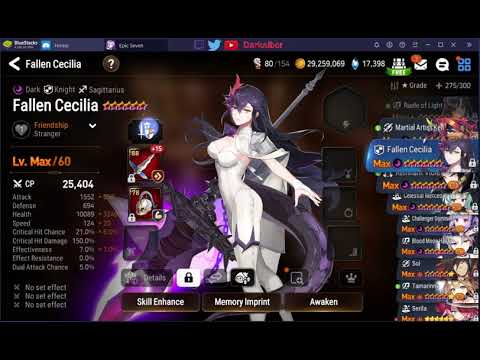 Building Fallen Cecilia | Epic Seven