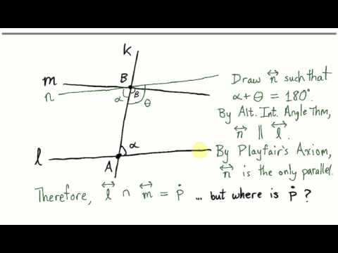 Euclid's 5th Axiom and Playfair's Axiom