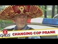 One Cop Six Hats Prank
