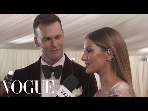 ジゼル・ブンチェン On Her Sustainable Met Gala Dress｜Met Gala 2019 With Liza Koshy｜Vogue (Gisele Bündchen on Her Sustainable Met Gala Dress | Met Gala 2019 With Liza Koshy | Vogue)