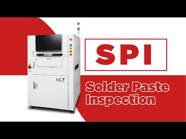SMT 3D SPI Machine for Inspection the Solder Paste behind the SMT Stencil Printer