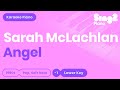 Sarah McLachlan Angel Lower Key Karaoke Piano
