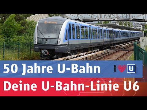 Münchner U-Bahn-Linien: Das ist die U6 (Führerstandsmitfahrt)