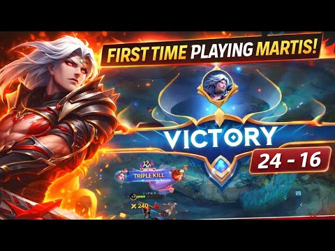 First Time Martis… TRIPLE KILL?! 😱 | 24-16 Victory