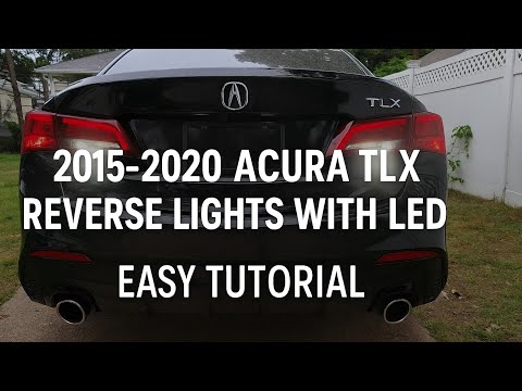 Acura TLX Reverse Light Upgrade (2015-2020) | Easy LED Installation Tutorial