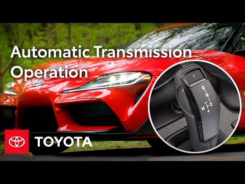 2020 GR Supra Specs: Automatic Transmission Operation | Toyota