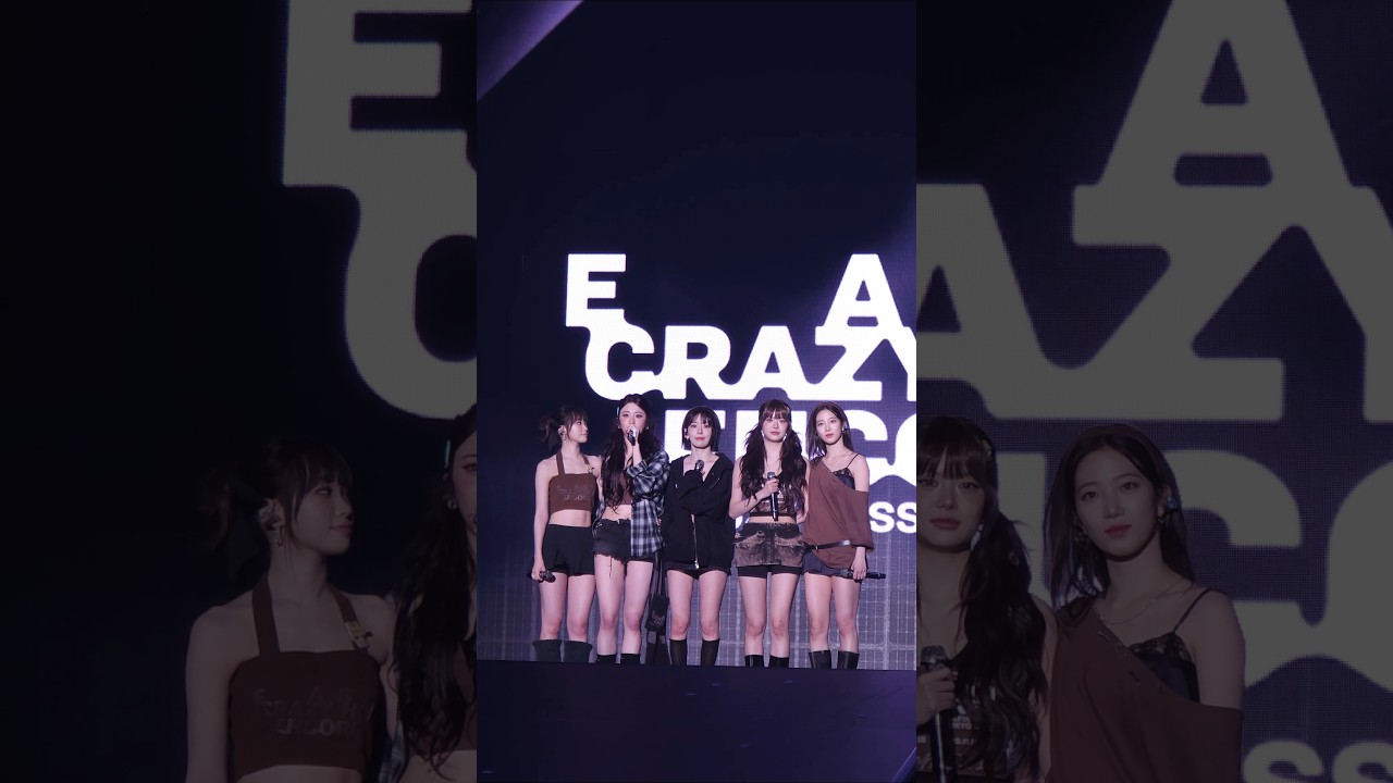 ありがとう、東京ドーム💞 また会いましょう ❗️@ 2025 LE SSERAFIM TOUR 'EASY CRAZY HOT' ENCORE IN TOKYO DOME