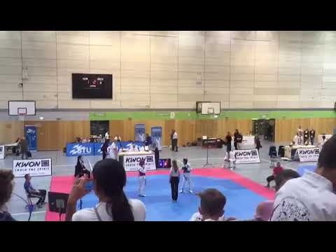 Bavaria Open 2018 Cadet Male -45Francesco Violante fc langenau(GER)vsWeber Nils sportingTkd(GER)30-1