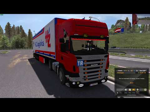 Euro Truck Simulator 2 (1.27) SCANIA R420 TOPLINE V2.0 [1.27.x] & DLC's