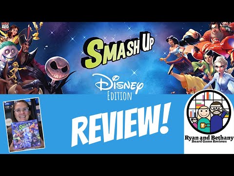 Ryan and Bethany review Smash Up: Disney Edition!