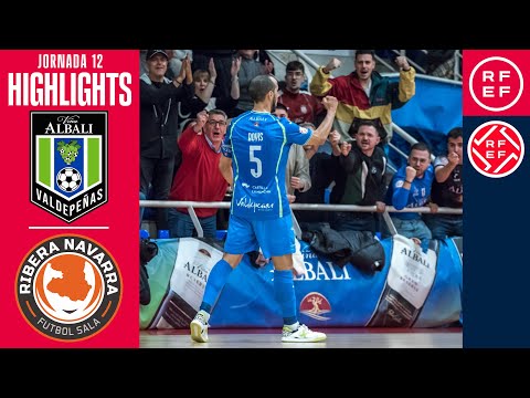 Resumen #PrimeraDivisiónFS | Viña Albali Valdepeñas 2-1 ATP Iluminación Ribera Navarra | Jornada 12