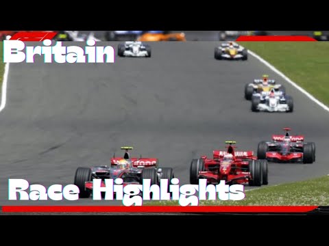F1 2007 British Grand Prix Extended Highlights