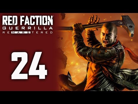 Red Faction Guerrilla Re-mars-tered playthrough pt24 - Blitzing the Outpost
