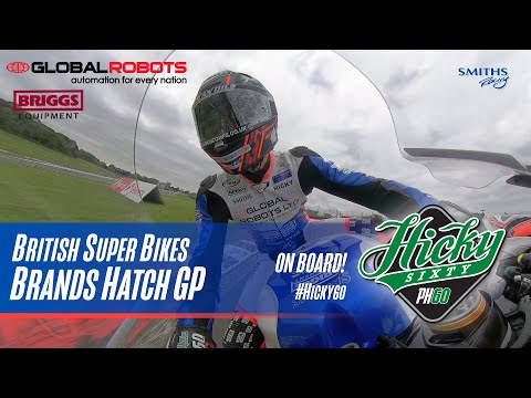 On Board Action! Peter Hickman riding the Global Robots BMW by Smiths Racing 2020