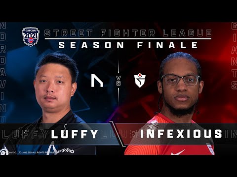 Luffy (R. Mika) vs. Infexious (Zeku) - Bo3 - Street Fighter League Pro-US Season 4 Week 15
