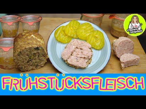 Frühstücks Fleisch - Frühstücks Wurst - Im Glas einkochen - Haltbar