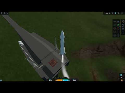 Ecorocket landing attempt (failiure)