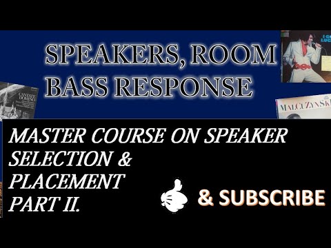 Room, Speaker placement, and Bass response - Part II