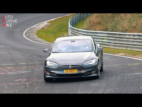 TESLA MODEL S IS GOING FOR THE PORSCHE TAYCAN NÜRBURGRING RECORD!!