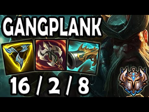 Gangplank TOP vs Aatrox - NA Challenger ✔️