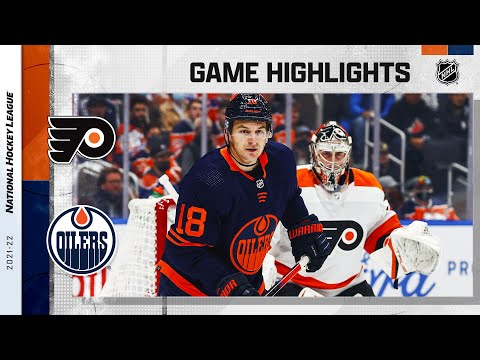 Flyers @ Oilers 10/27/21 | NHL Highlights