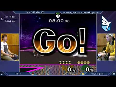MMOM161 SSBM - Golden (C. Falcon) vs. Stacy's Stepdad (Peach) - Melee LF