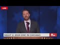 Jason Carter, grandson of Jimmy Carter, shares message at DNC