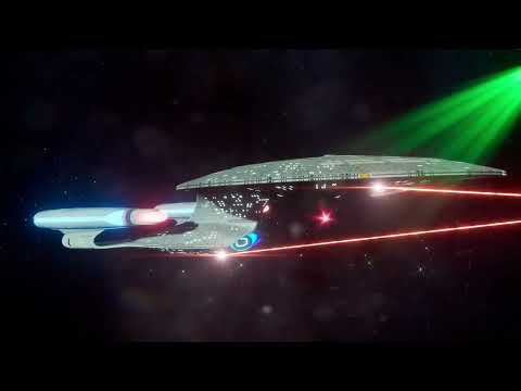 Star Trek The Next Generation Enterprise D Vs The Borg | My VFX