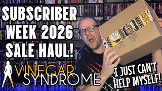 Vinegar Syndrome SUBSCRIBER Week Sale Haul! | Tank Girl, The Great Silence, The GAMBLER And MORE!