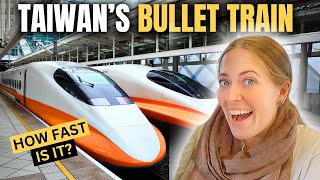 HOW GOOD is TAIWAN'S $40 BULLET TRAIN? (Kaohsiung to Taipei)