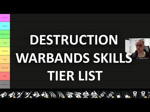 Mordheim Paramod Destruction Warbands Skills Tier List