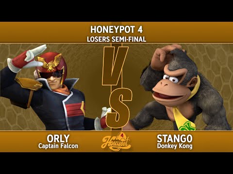 Honeypot 4 Losers Semi-Final - Orly (Captain Falcon) Vs. Stang0 (Donkey Kong)